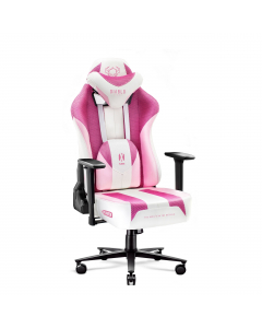 Látková herní židle X-Player 2.0.Normal size: Marshmallow Pink/ růžová 