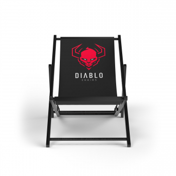 Diablo Chairs Leżak ogrodowy Diablo, czarny