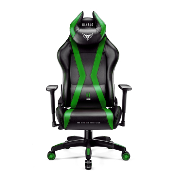 Diablo X-Horn 2.0 gamer szék Átlagos méret: Fekete-zöld