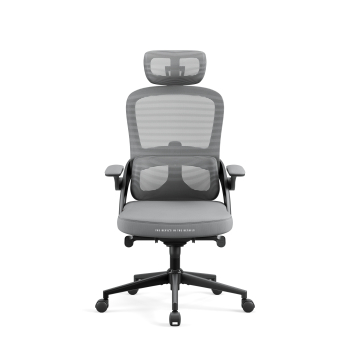Ergonomická kancelárska stolička Diablo V-Light, sivá