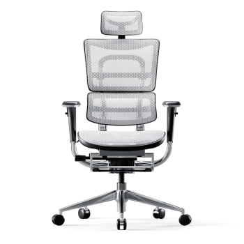 Diablo V-Master ergonomische bureaustoel: zwart-wit 