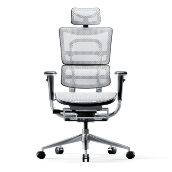 Diablo V-Master ergonomic chair: black and white