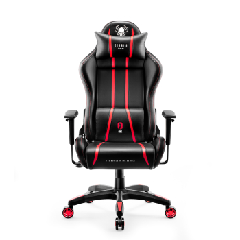 Silla gaming X-One 2.0 Normal Size: Negra-Roja
