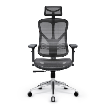 Kancelárska ergonomická stolička Diablo V-Basic: čierno-šedá 