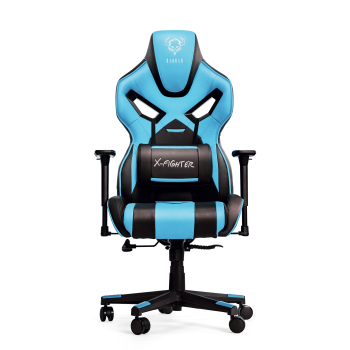 Diablo X-Fighter gaming chair Normal Size, black-blue
