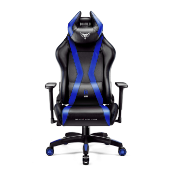 Fotel gamingowy Diablo X-Horn 2.0 Normal Size czarno-niebieski