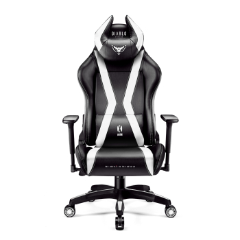 Chaise gaming Diablo X-Horn 2.0 Taille Normale: Noire-Blanche