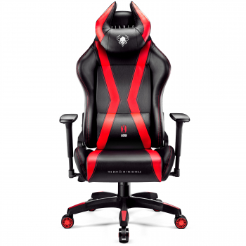 Diablo X-Horn 2.0 gamer szék Nagy méret: Fekete-piros Diablochairs