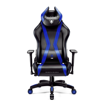 Chaise gaming Diablo X-Horn 2.0 Taille Normale: Noire-Bleue