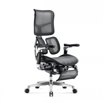 BRAVE Chaise de bureau ergonomique V-KINETIC : noire
