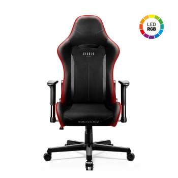 Diablo X-Starter LED gaming chair: black
