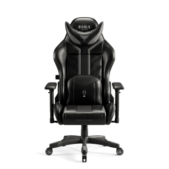 Diablo X-Ray 2.0 Normal Size Gaming Chair: Black-Gray