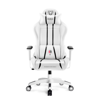 Herní židle Diablo X-One 2.0 Normal Size: bílo-černá 