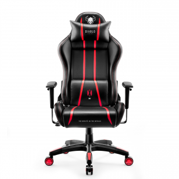 Herní židle Diablo X-One 2.0 King Size: černo-červená 