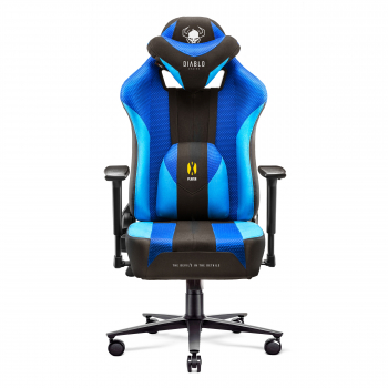 Chaise gaming Diablo X-Player 2.0 en Tissu Taille King: Frost Black