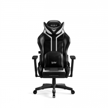 Kids Gaming Chair Kido by Diablo X-Ray 2.0: Black and white