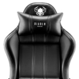 Fotel gamingowy Diablo X-One 2.0 Normal Size: Czarno-czarny