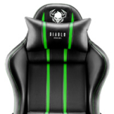 Chaise gaming Diablo X-One 2.0 Taille Normale: Noire-Verte