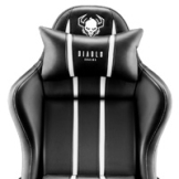Gaming Stuhl Diablo X-One 2.0 Normal Size: Schwarz-Weiß