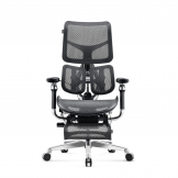 BRAVE Chaise de bureau ergonomique V-KINETIC : noire