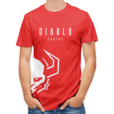 Koszulka Diablo Chairs: czerwona, rozmiar M