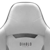 Skrivbordsstol Diablo X-Starter: grå