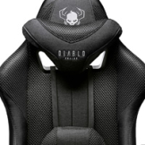 Gaming Chair Diablo X-Player 2.0 Textile King Size: black-black