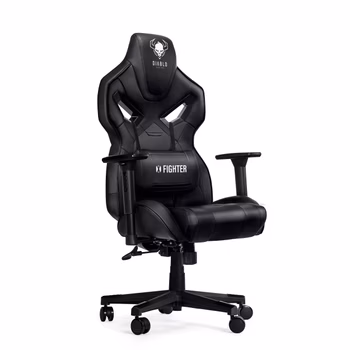 Gamingstol Diablo X-Fighter Normal Size, svart