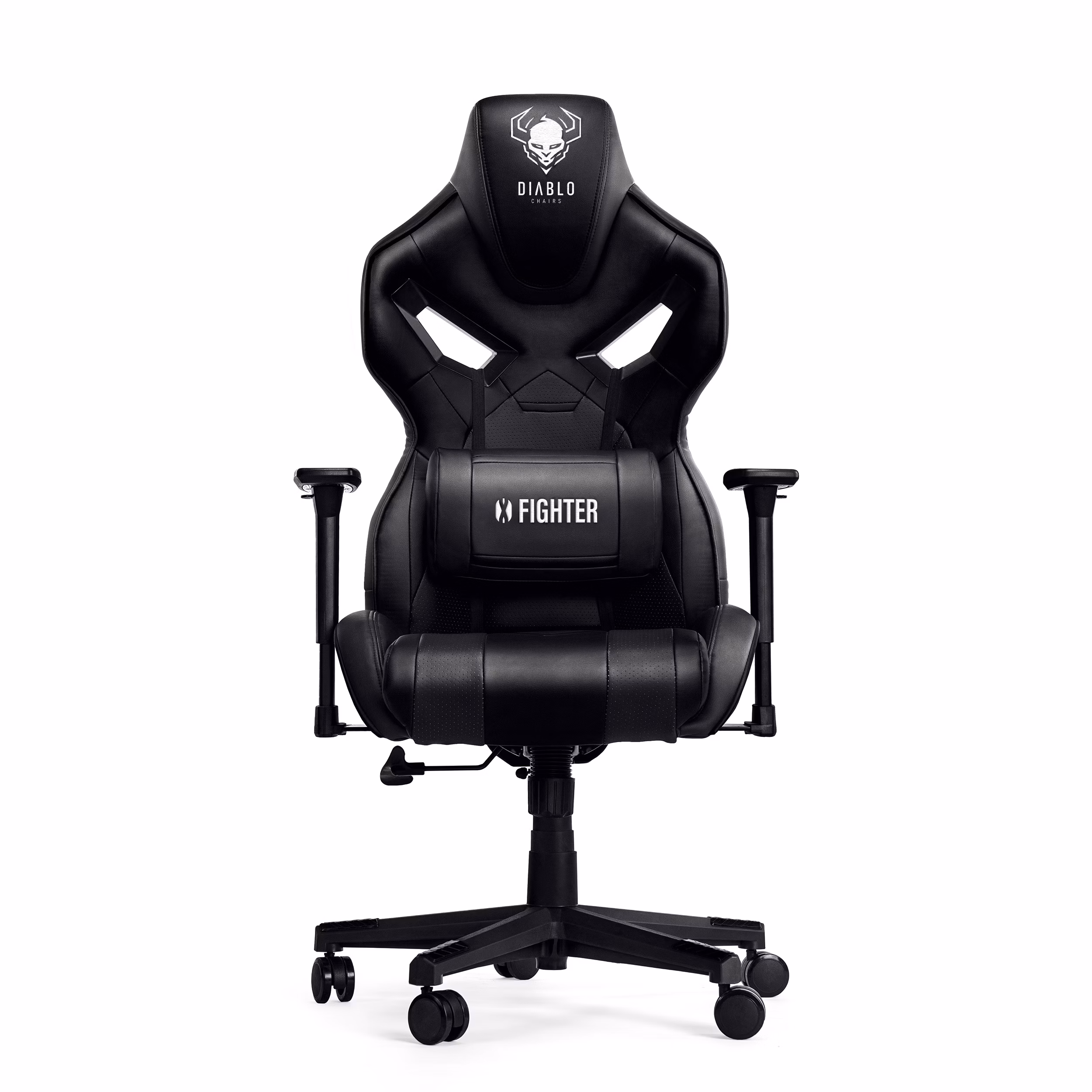 Gamingstol Diablo X-Fighter Normal Size, svart