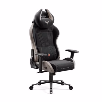 Chaise gaming en tissu Diablo X-Horn 2.0, Normal Size, Camel Black