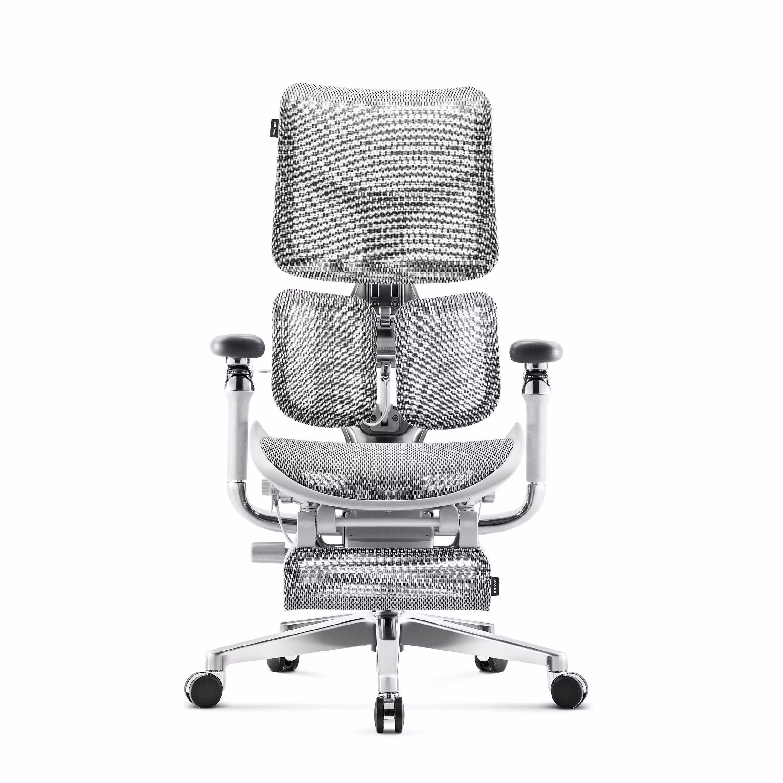 Fotel ergonomiczny szary V-Kinetic