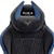 Scaun de gaming din piele ecologică Normal Size, negru-roșu: Diablo X-Horn 2.0