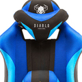 Materiałowy fotel gamingowy Diablo X-Player 2.0 Normal Size, Marshmallow Pink