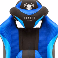 Gamingstol I Tyg Diablo X-Player 2.0, Normal Size, Marshmallow Pink