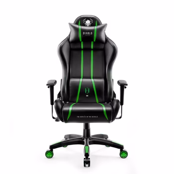 Diablo X-One 2.0 gamer szék Átlagos méret: Fekete-zöld