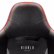 Skrivbordsstol Diablo X-Starter: grå