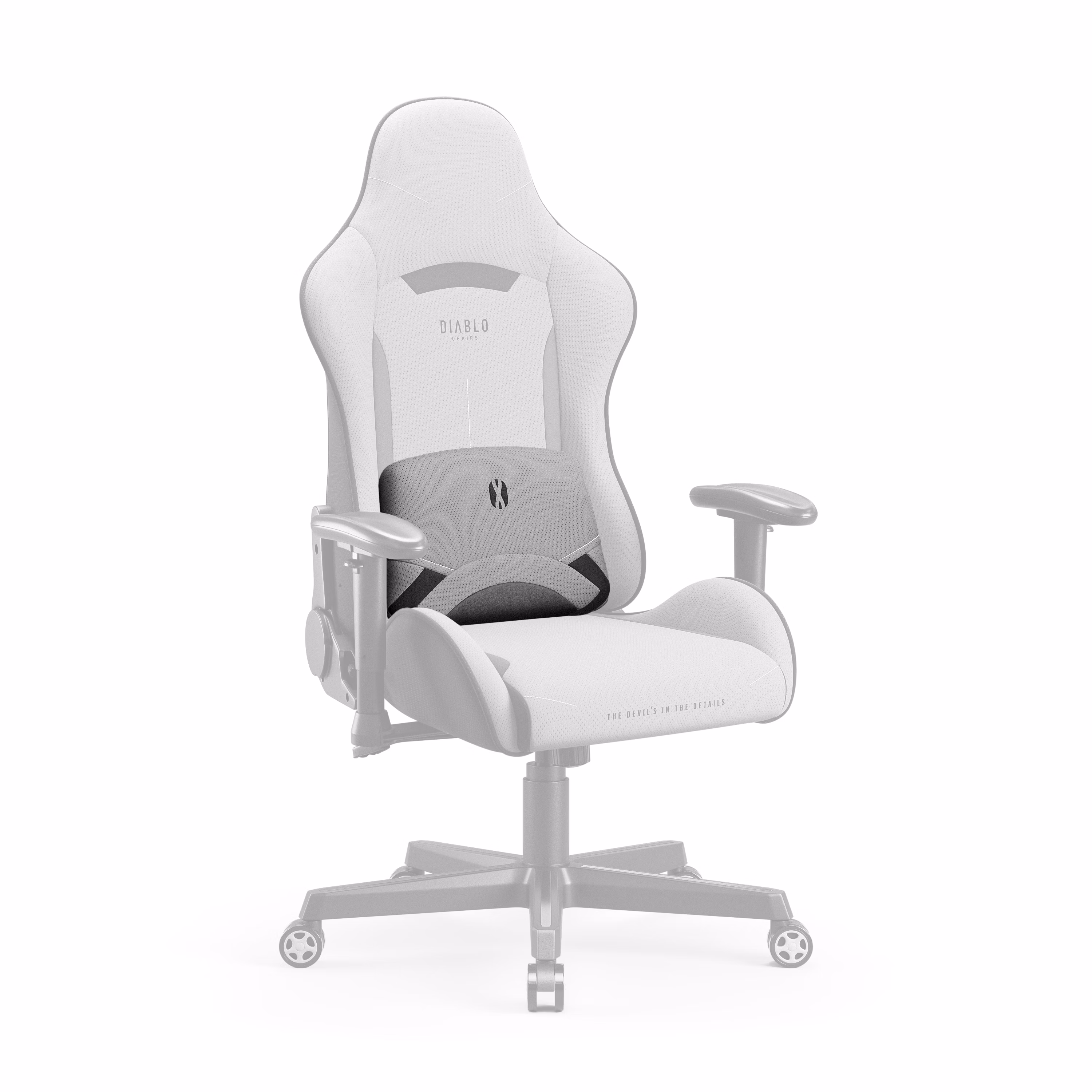 Pernă lombară pentru scaunul Diablo X-Starter: gri
