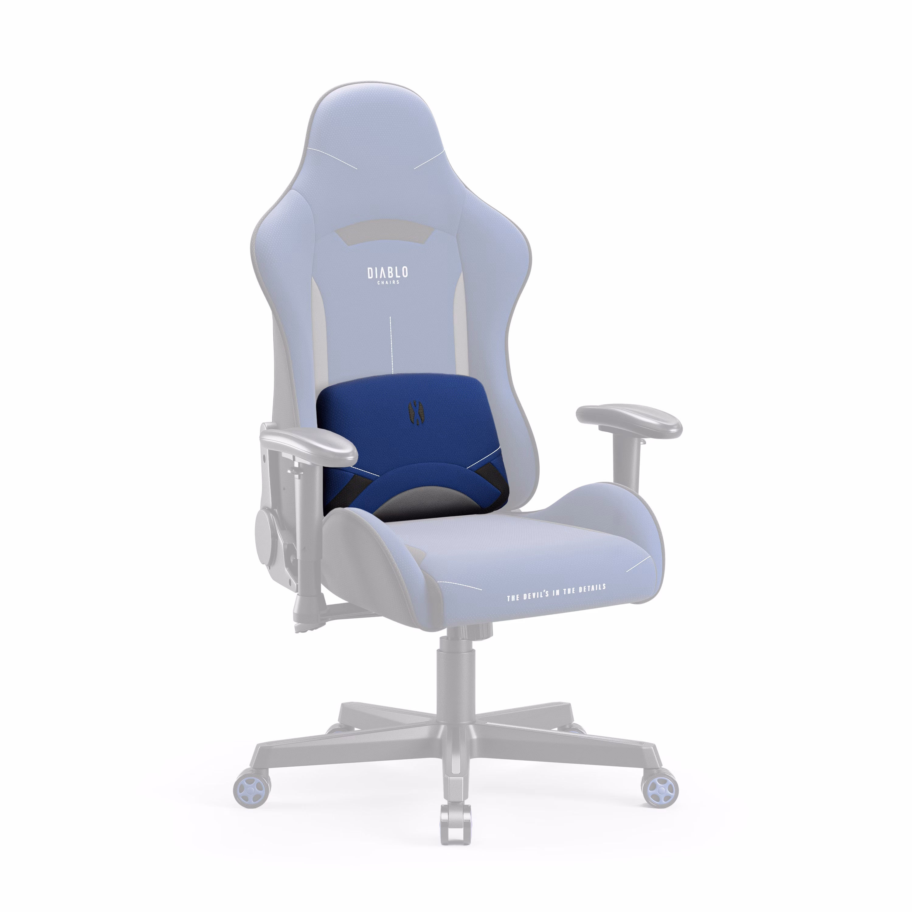 Pernă lombară pentru scaunul Diablo X-Starter: bleumarin