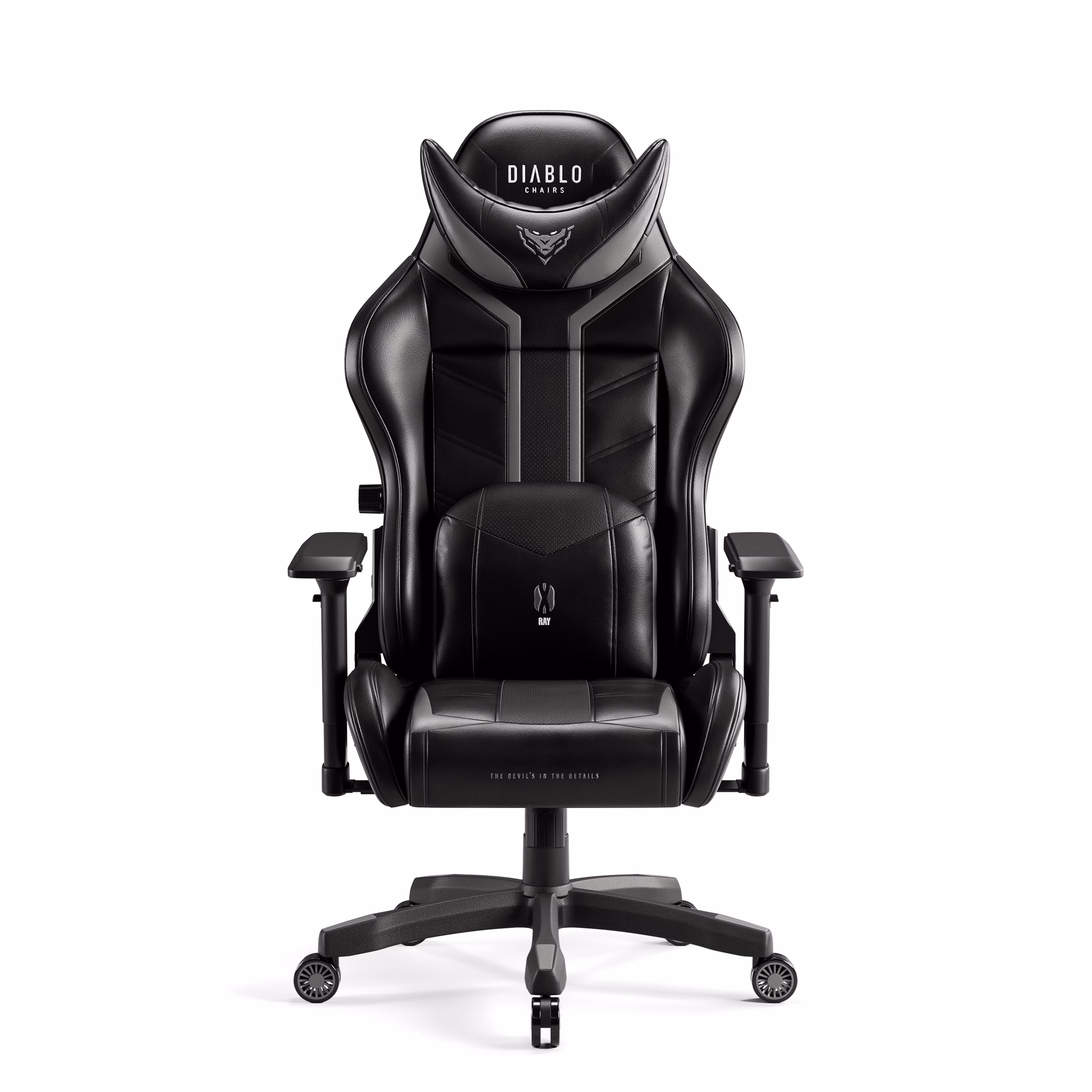 Diablo X-Ray 2.0 gamer szék Átlagos méret: fekete-szürke