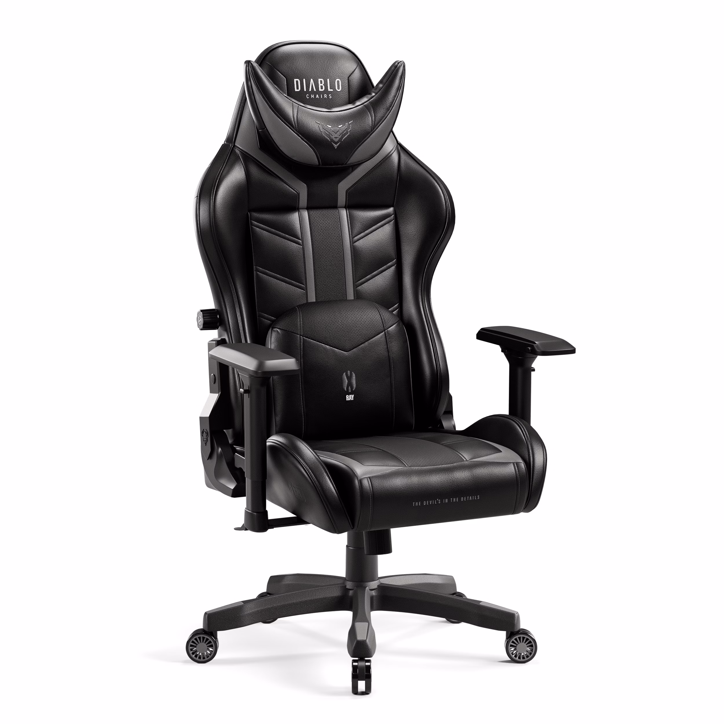 Sedia da gaming Diablo X-Ray 2.0 King Size: Nero e Grigio