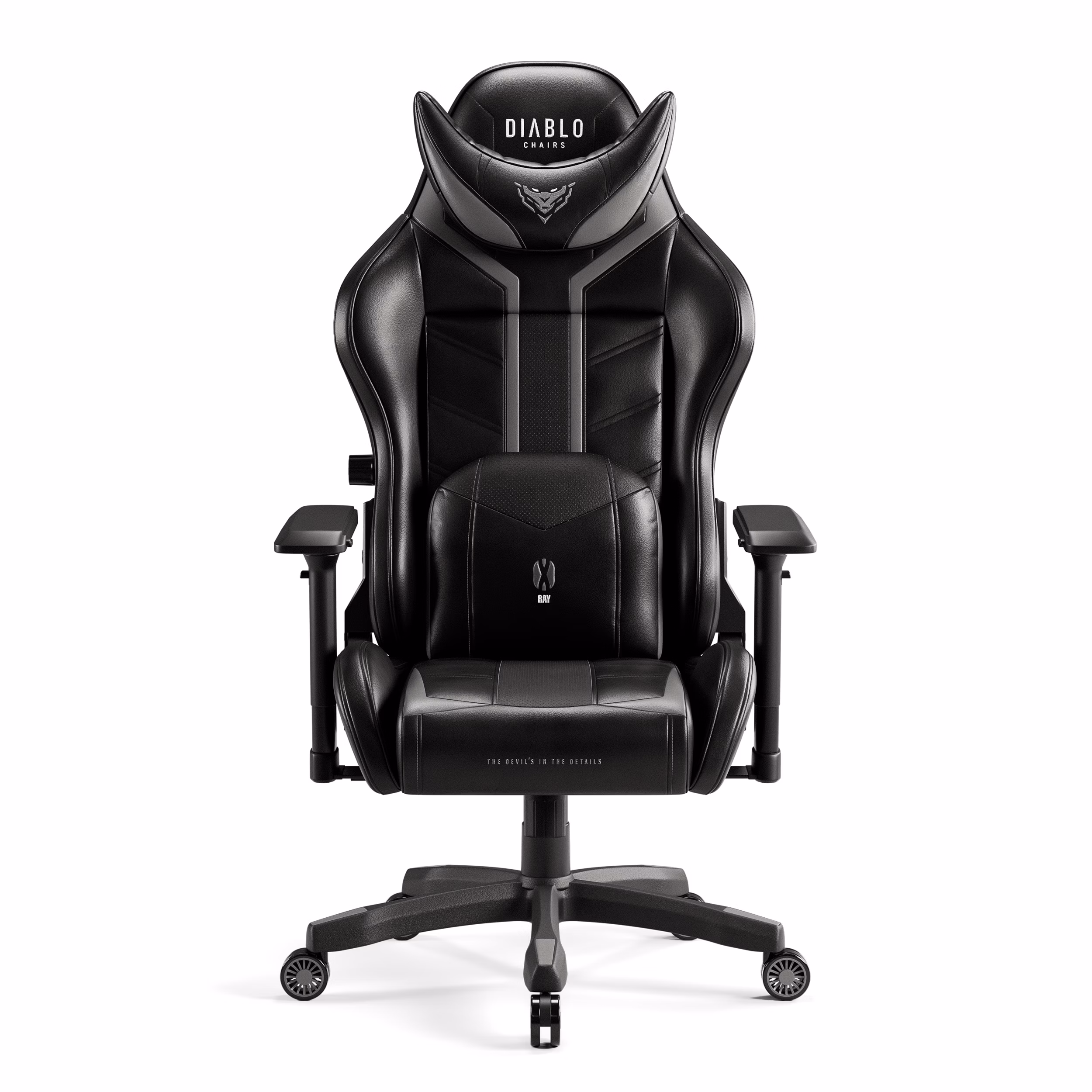 Chaise de gaming Diablo X-Ray 2.0 King Size: Noire-grise
