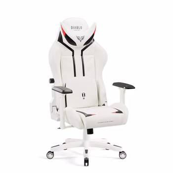Diablo X-Ray 2.0 gamer szék Átlagos méret: fehér-fekete