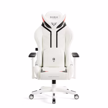 Diablo X-Ray 2.0 gamer szék Átlagos méret: fehér-fekete
