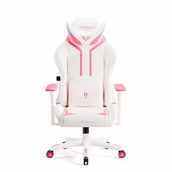 Chaise de gaming Diablo X-Ray 2.0 Normal Size : Blanche-rose