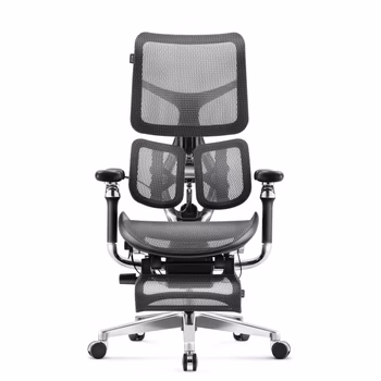 BRAVE Sedia da ufficio ergonomica V-KINETIC: nera