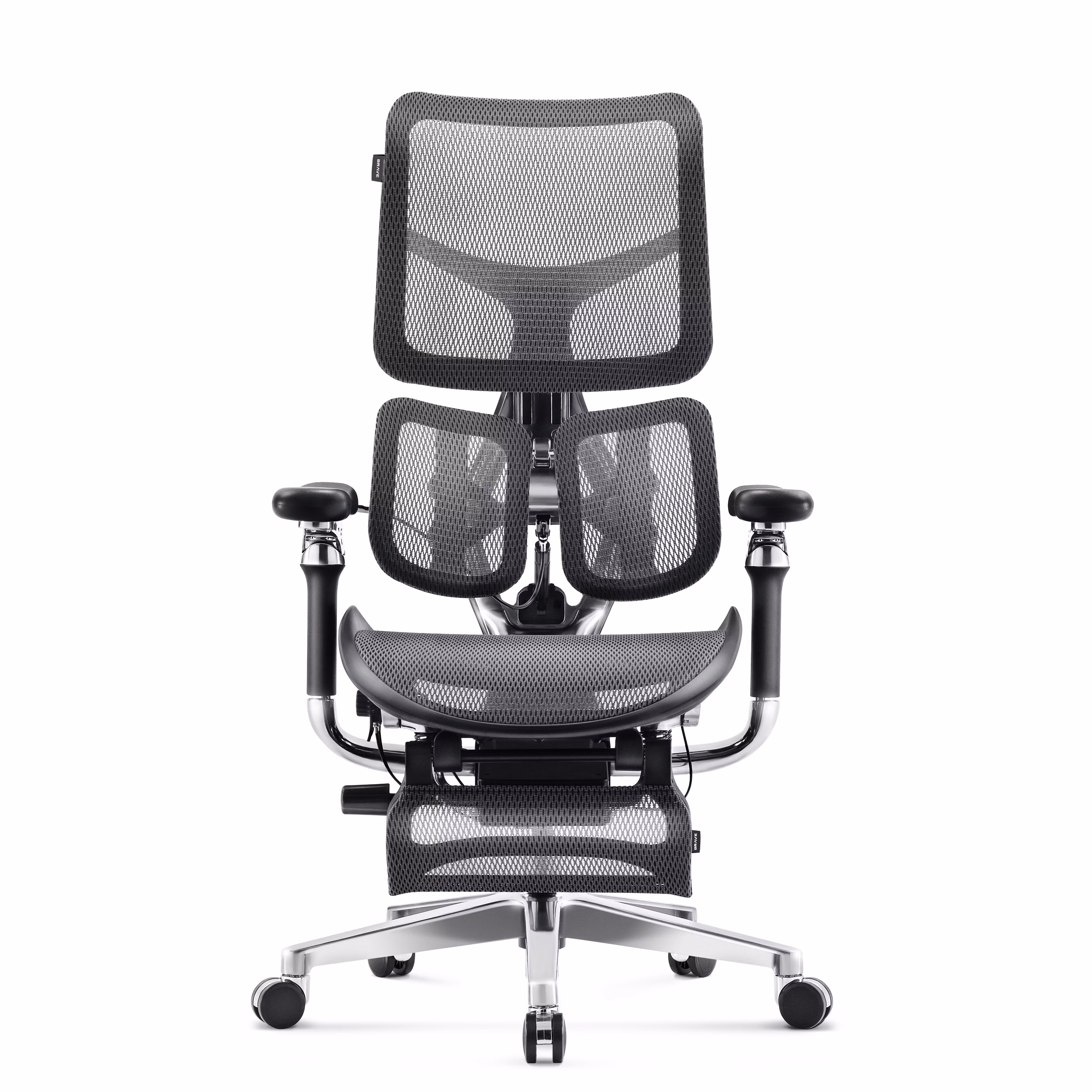Fotel ergonomiczny czarny V-Kinetic