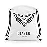 Black drawstring backpack