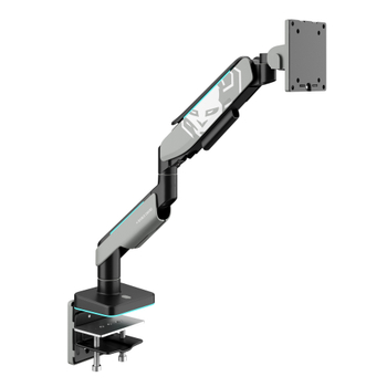 Suport monitor 49", gri/negru LED RGB X-ARM
