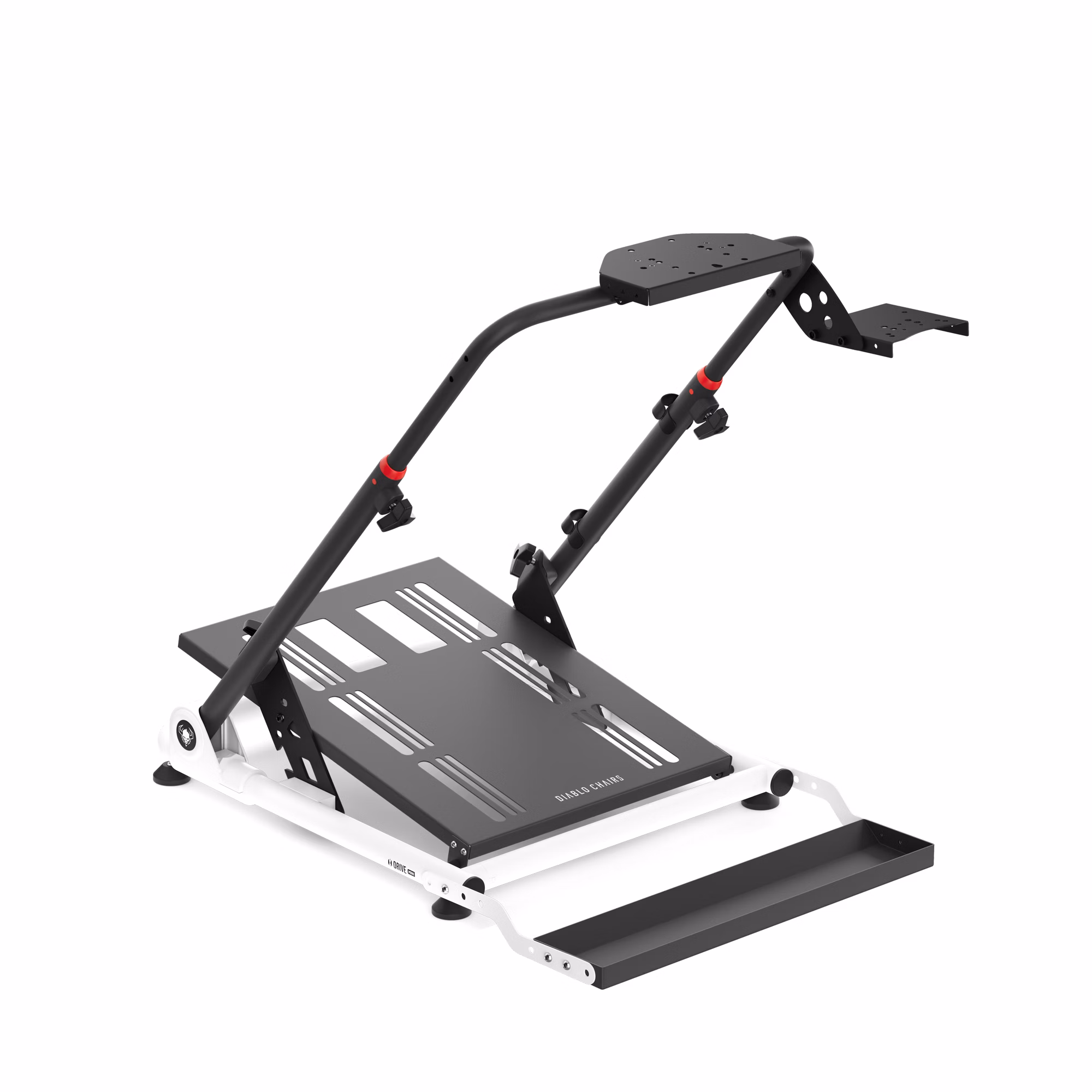 X-Drive Mini fekete-fehér kormányállvány