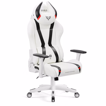 Diablo X-Horn 2.0 gamer szék Nagy méret: Fehér-fekete